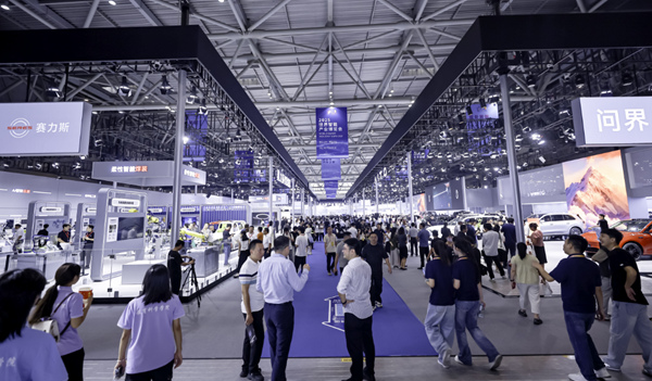 展館現(xiàn)場(chǎng)。賽力斯供圖