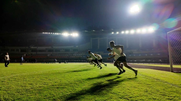 夜訓(xùn)備戰(zhàn)現(xiàn)場。大足區(qū)融媒體中心供圖