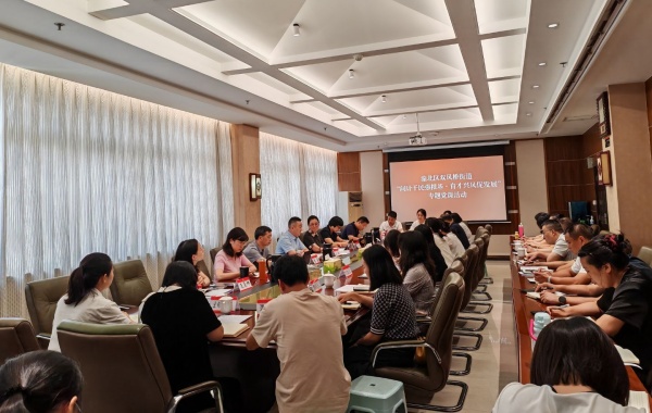 雙鳳橋街道民生項目調(diào)研及成果分享交流會現(xiàn)場。田菊俐攝