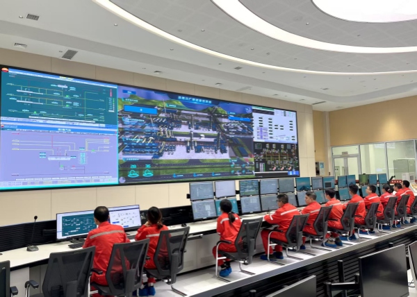 資陽天然氣凈化廠智能管控系統(tǒng)。西南油氣田供圖