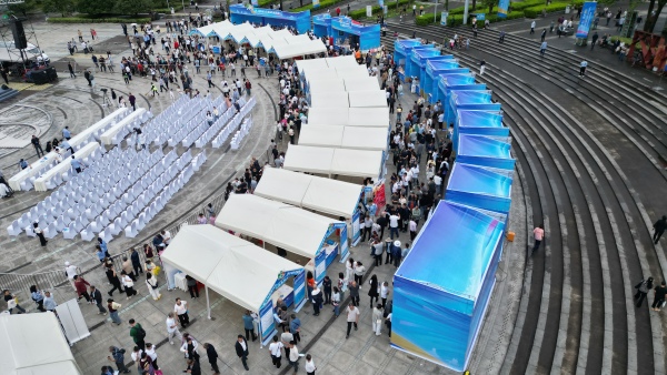 活動現(xiàn)場。云陽縣融媒體中心供圖