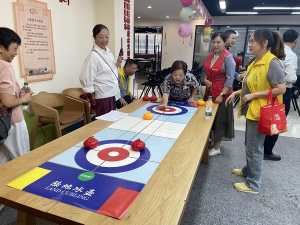 活動(dòng)現(xiàn)場。江北區(qū)殘聯(lián)供圖