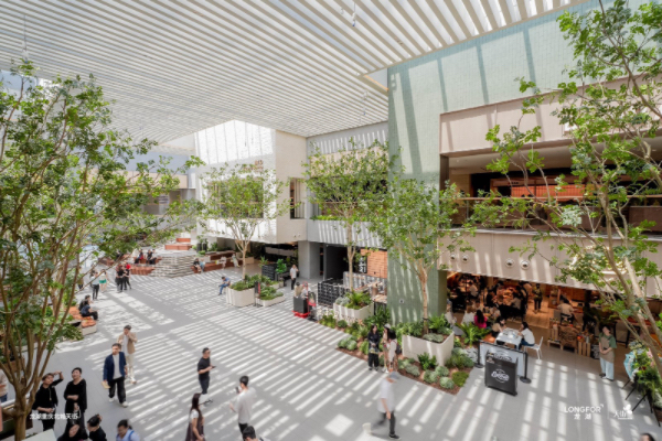 北城天街改造后。龍湖商業(yè)供圖