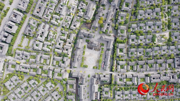 重慶市大渡口區(qū)義渡古鎮(zhèn)。人民網(wǎng)記者 游天燚攝