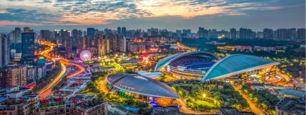 九龍坡城市風(fēng)景。曹鳴鷗攝