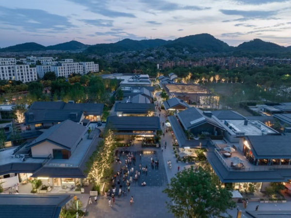 杭州玉鳥集實景照片。重慶萬科供圖