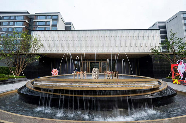 萬科璞園-璞玉組團(tuán)交付現(xiàn)場(chǎng)。重慶萬科供圖