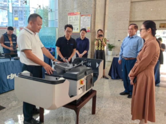 調(diào)研現(xiàn)場(chǎng)。江秀秀攝