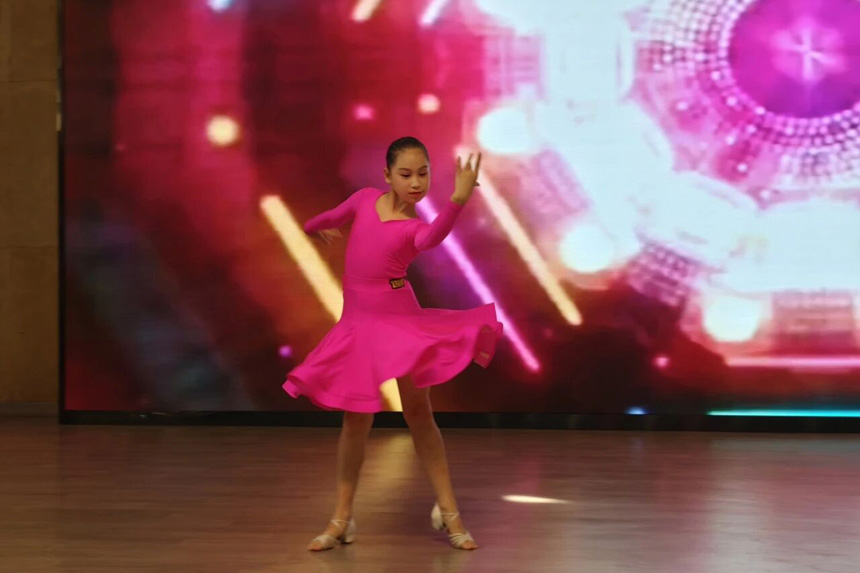 才藝展示。學(xué)校供圖