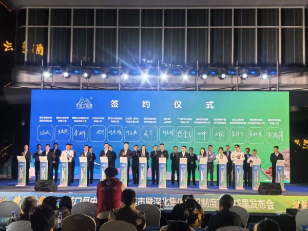簽約儀式現(xiàn)場。任峰攝