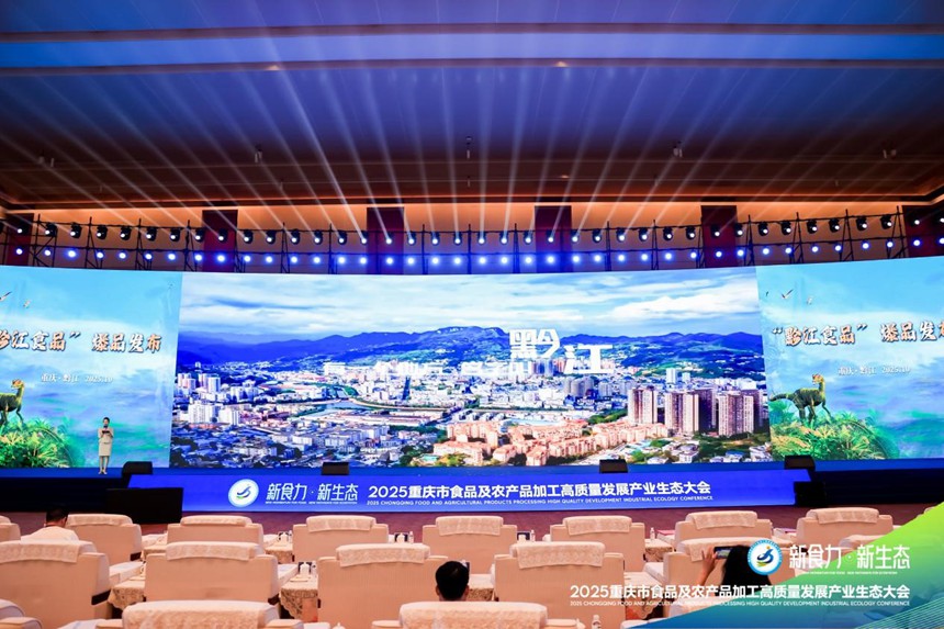 黔江食品爆品發(fā)布。主辦方供圖