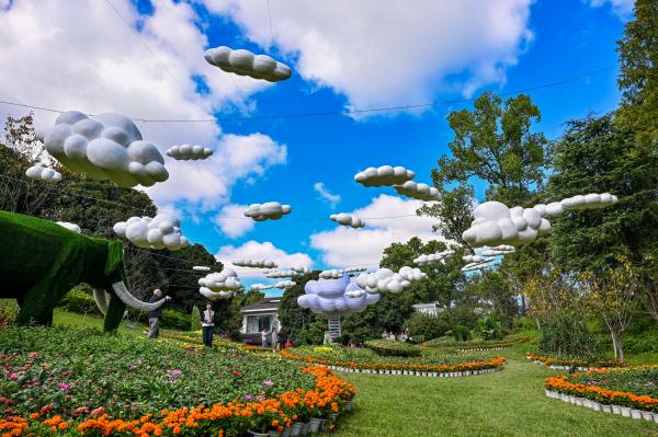 園內(nèi)景色優(yōu)美。崔景印攝