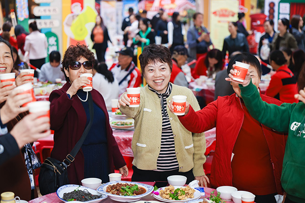 老友生活節(jié)活動現(xiàn)場。東原仁知供圖