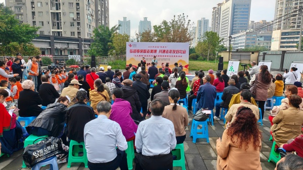 活動現(xiàn)場。旗龍路社區(qū)供圖