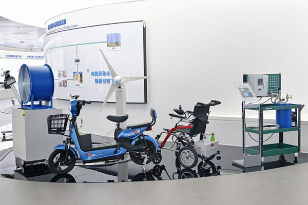 明月湖實驗室展示體驗中心內(nèi)部。主辦方供圖