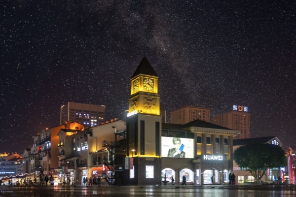 重慶熙街場(chǎng)景實(shí)拍圖。重慶熙街供圖