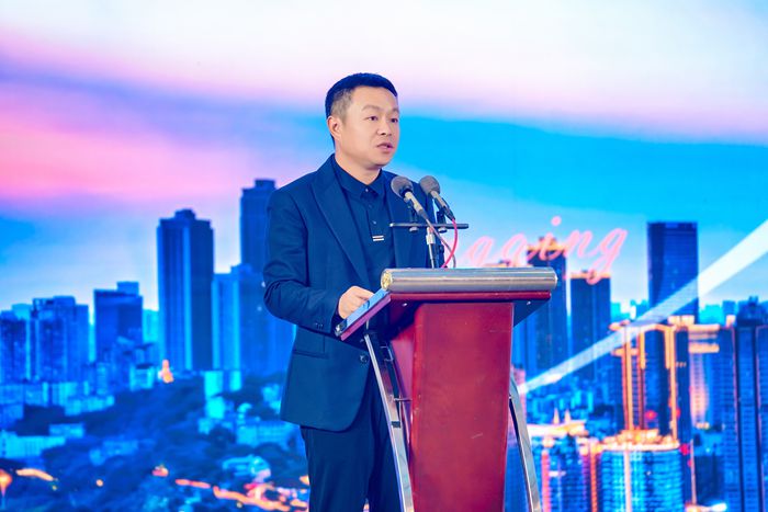 vivo中國區(qū)線上市場副總裁劉宏致辭。 活動主辦方供圖