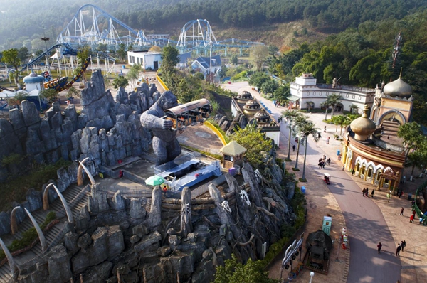 樂(lè)和樂(lè)都動(dòng)物主題樂(lè)園。重慶文旅集團(tuán)供圖