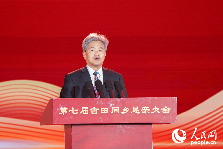 福建省政協(xié)副主席阮詩瑋現(xiàn)場致辭。實習(xí)生 鄭舒塵攝