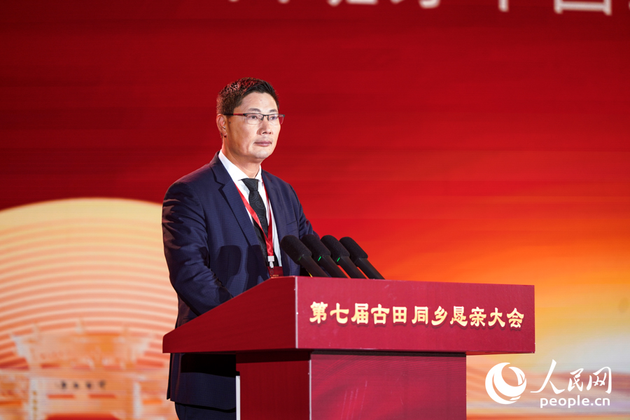 西班牙中國工商聯(lián)合會會長陳勝利。實習(xí)生 鄭舒塵攝