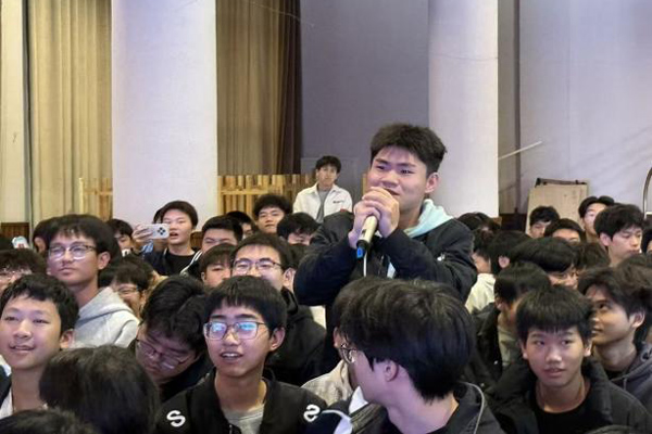 活動現(xiàn)場。學(xué)校供圖