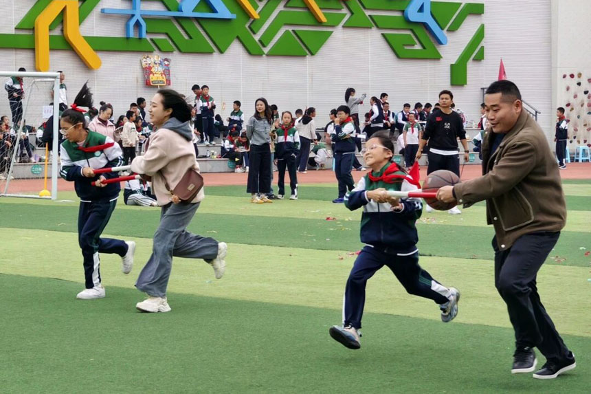 親子項目。學校供圖