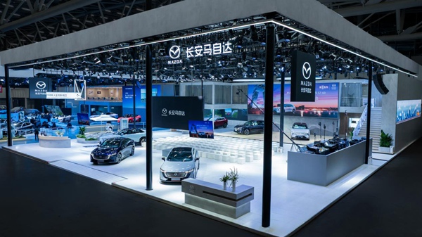 車展現(xiàn)場。受訪者供圖