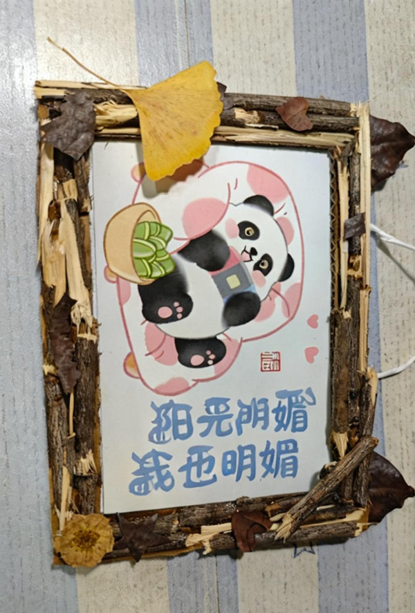 學(xué)生作品展示。重慶理工大學(xué)供圖