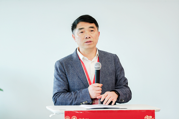 重慶大學(xué)黨委常委、副校長(zhǎng)盧義玉致辭。重慶大學(xué)供圖