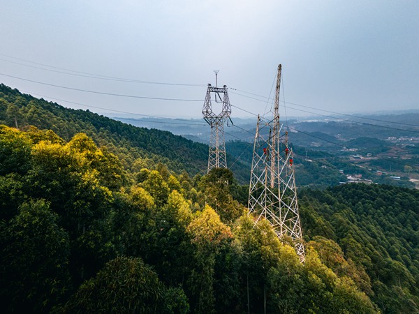 馬馱人扛戰(zhàn)深山 架網(wǎng)架線保冬供