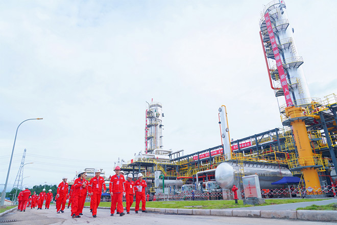 天然氣凈化總廠資陽分廠。主辦方供圖