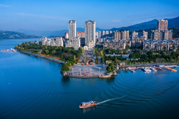 “十四五”時期，開州GDP跨越兩個百億級臺階。開州區(qū)委宣傳部供圖